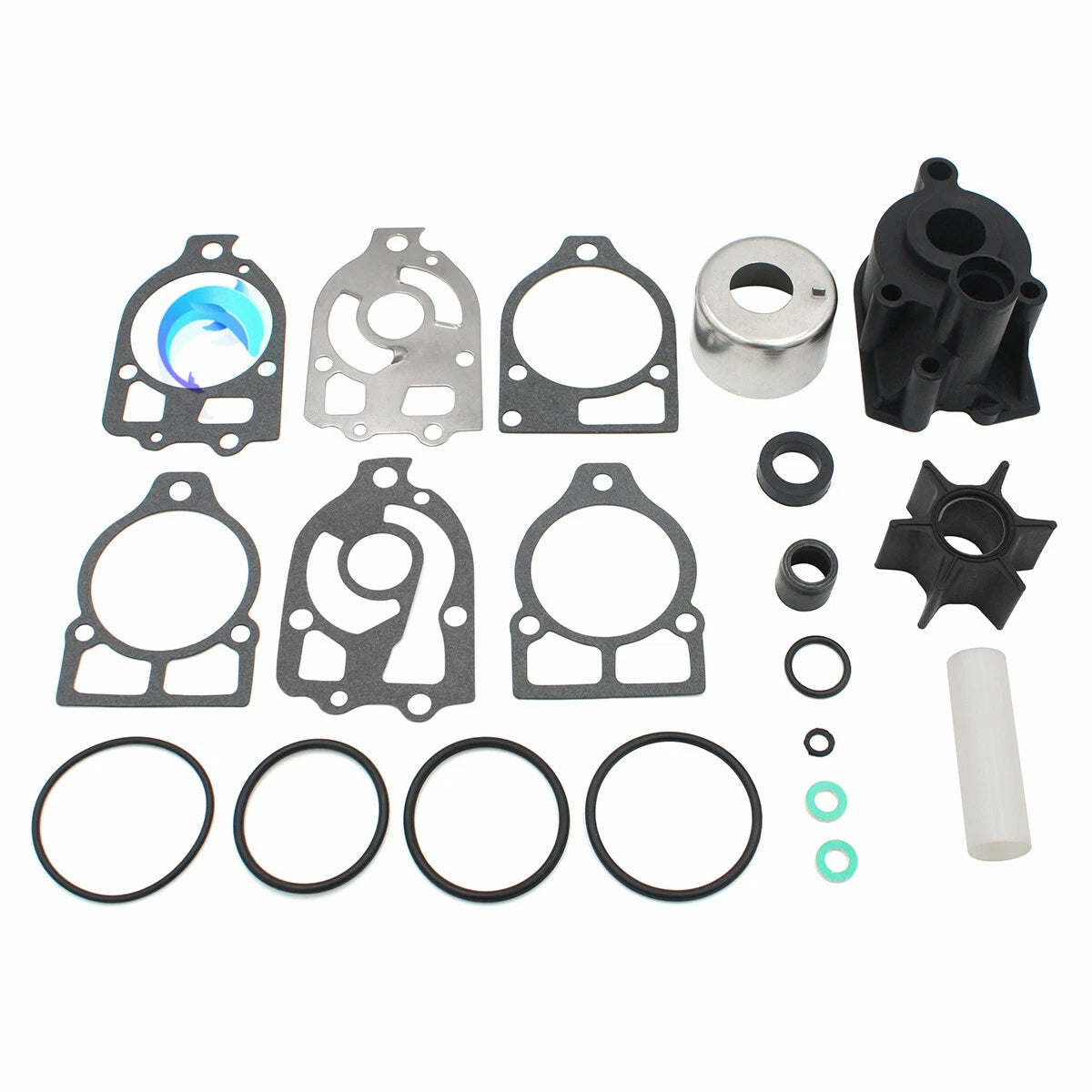 For Mercury Mercruiser Alpha One Water Pump Impeller Kit 46-96148A8 46-96148Q8