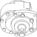 Hydraulic Pump Fits Case/Internati Onal Harvester Replaces 355515R95