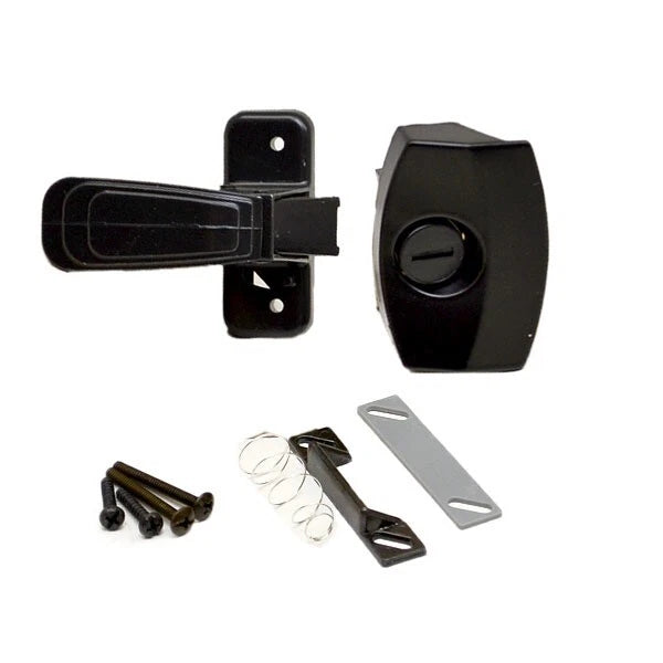 Rinker 228345 Black Coated Aluminum Spb-444 Boat Screen Hatch - Door Latch
