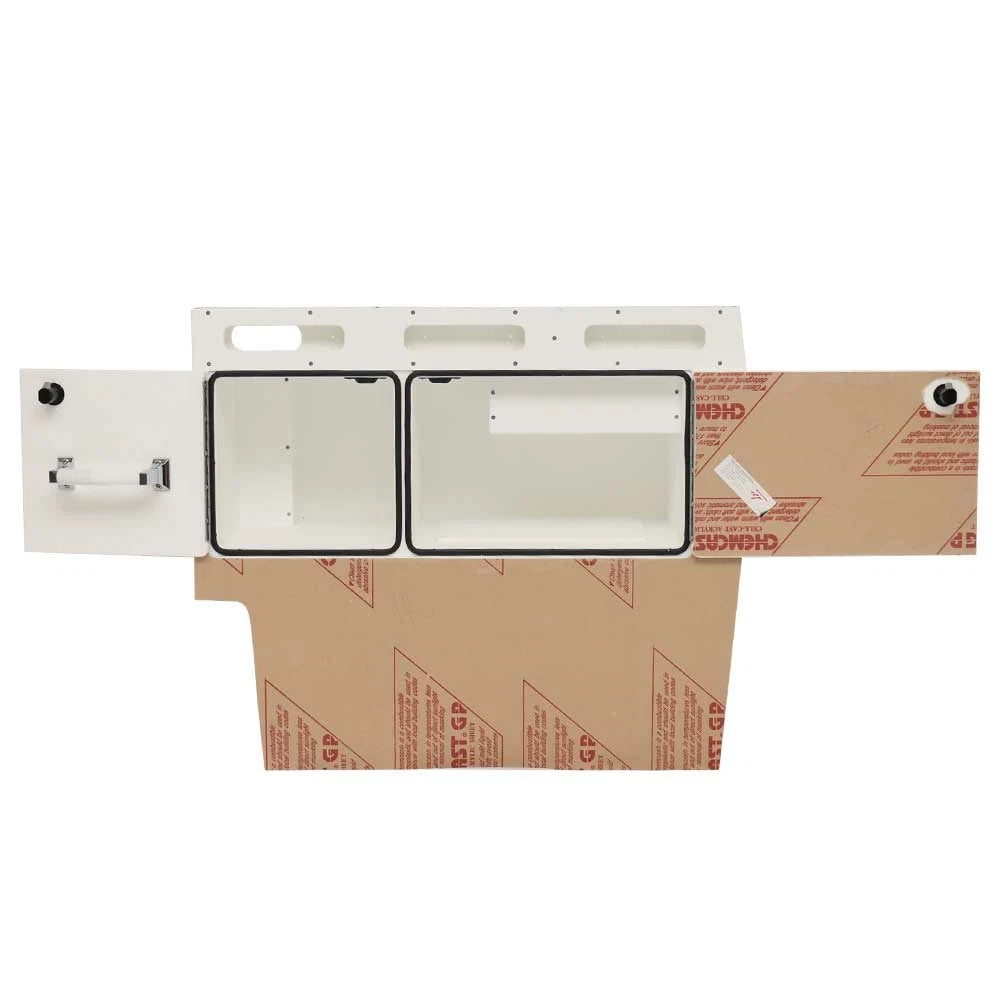 Aviara Boat Lower Head Storage Cabinet 550583 - White Acrylic