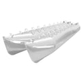 Pontoon Log Boat Float Tubes - 21 FT X 25 Inch No Strakes (set of 2)