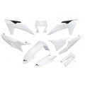 UFO Complete Plastic Kit for KTM EXCF 450 2024-2025 White