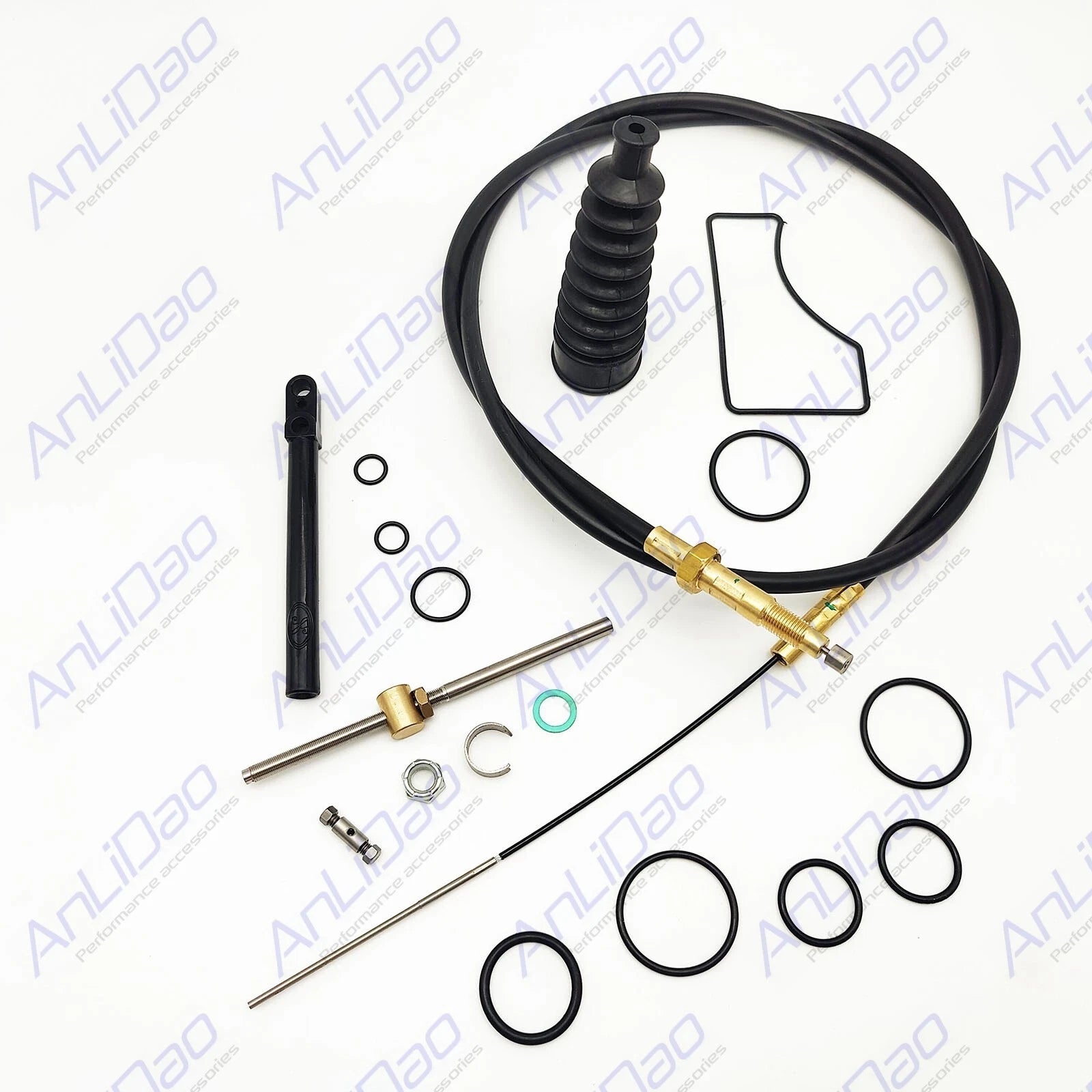 18-2604E 815471T1 8M0176522 Replaces Mercruiser Bravo I, II, III Shift Cable Kit