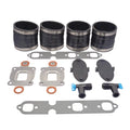 Exhaust Manifold Kit for Mercruiser 4" GM V6 S.B.DRY JOINT 2002-2004 2005-2010