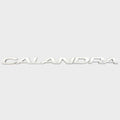 Bryant Boat Raised Logo Decal U31167-03 - Calandra Matte White Sticker