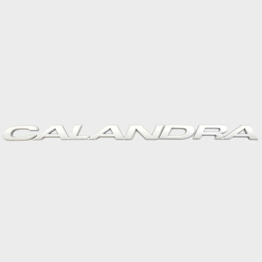 Bryant Boat Raised Logo Decal U31167-03 - Calandra Matte White Sticker