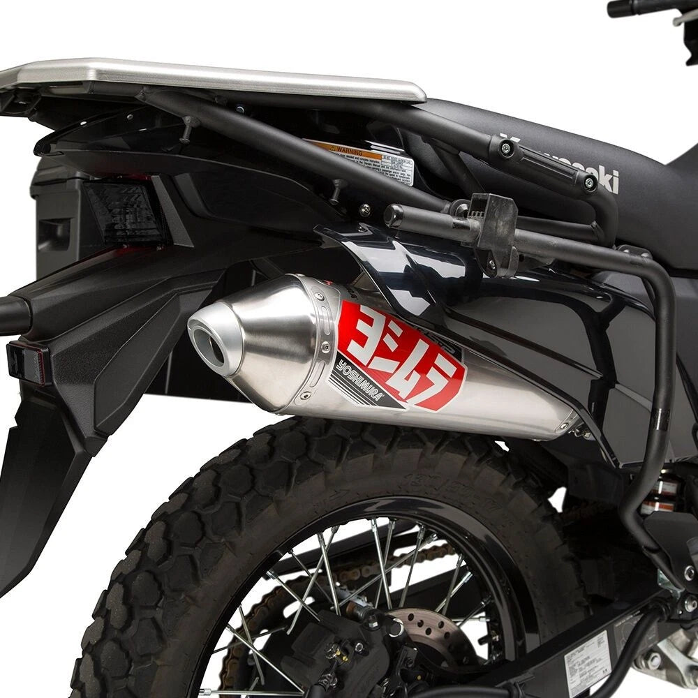 Yoshimura Race RS2 Stainless Slip on Exhaust Kawasaki KLR650 ADVENTURE 2022-2025