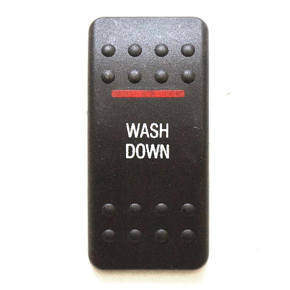 Baja Boat Rocker Switch Plate Cover - Wash Down Black