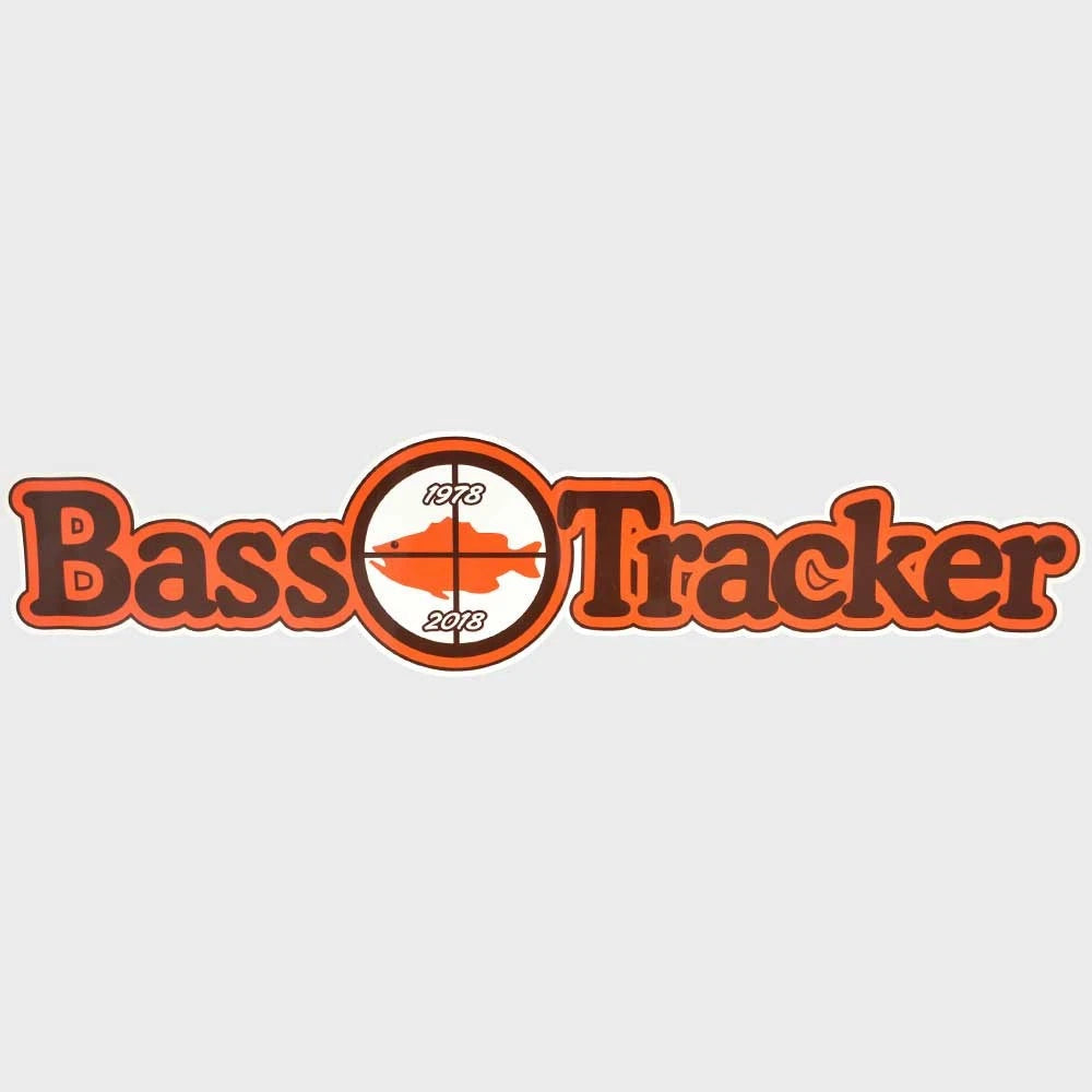 Tracker Boat Decal 312311 - 40th Anniversary Bass Tracker 1978-2018