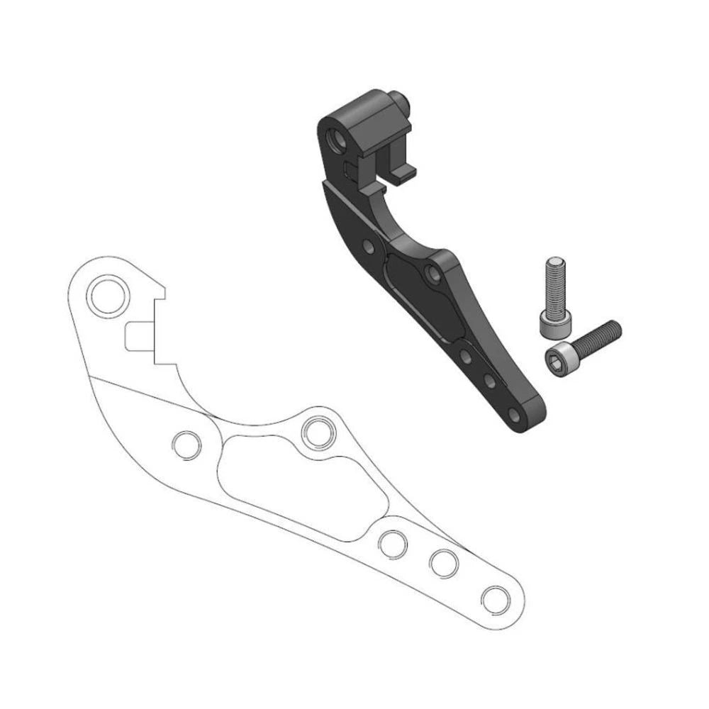 MotoMaster Caliper Adapter Rally/Dakar 298 Front for KTM 150 XC 2014