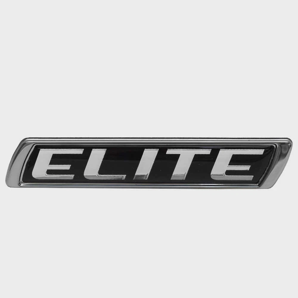 Chaparral Boat Raised Emblem Decal 14.01169 - Elite Silver Black Sticker