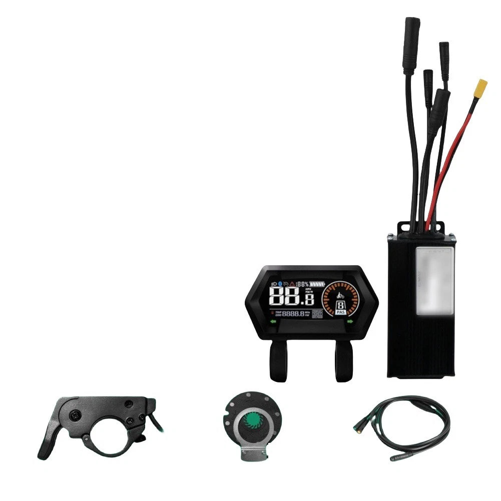 Installation Without Tools Electric Scooter Controller Large Screen Display