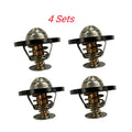 4Sets Thermostat 82° for Volvo Penta MD31 AD41 KAD42 KAD43 KAD300 RO: 3831424