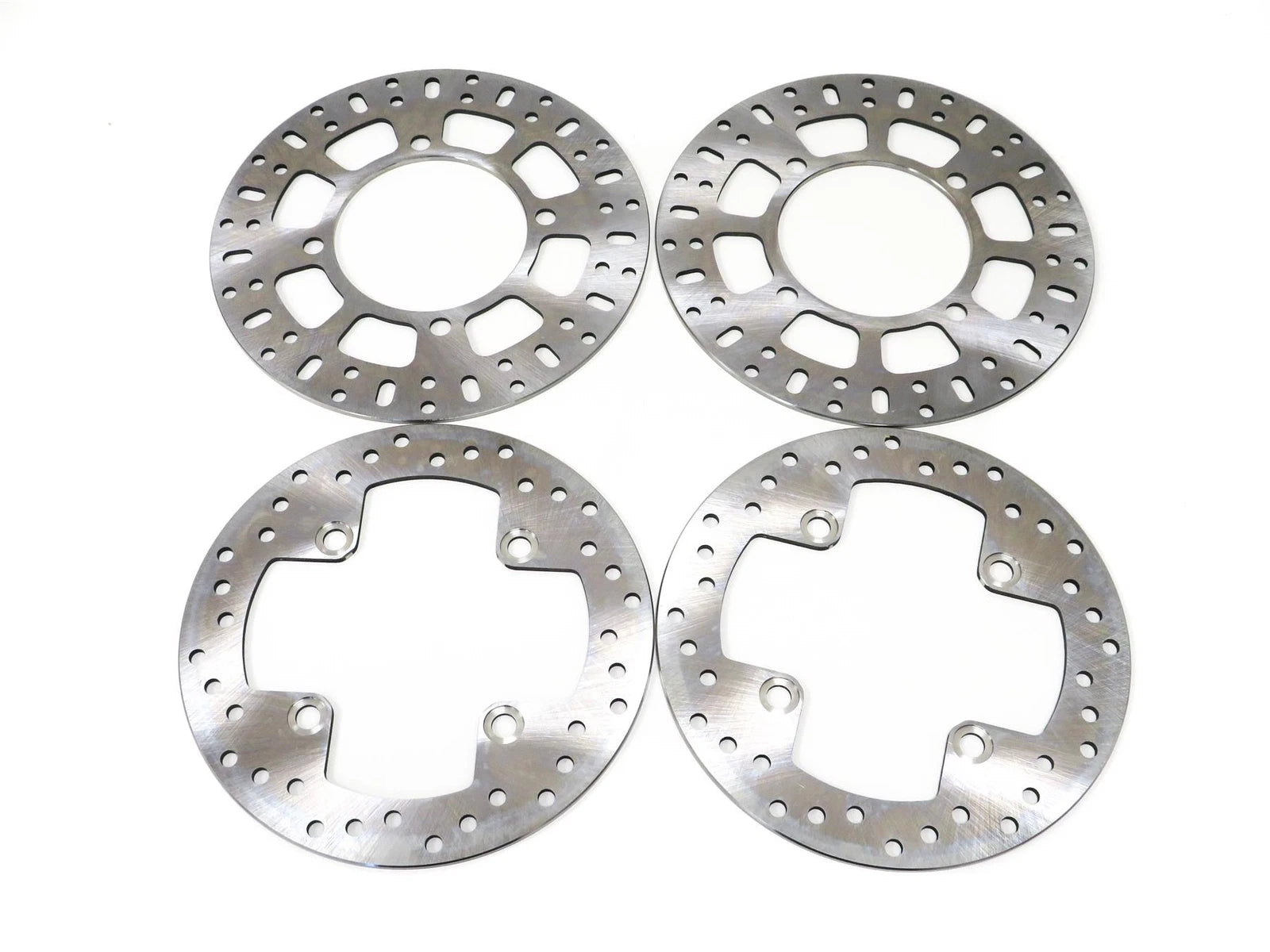 2x Front 2x Rear Discs for Yamaha YFM 550 - 700 Grizzly