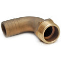 Perko Boat Hose Adapter 0063007PLB - 90 Degree 3/4 X 1 1/4 Inch Bronze