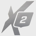 MasterCraft X2 Boat Decal 7550205 - Metallic Silver Vinyl Sticker