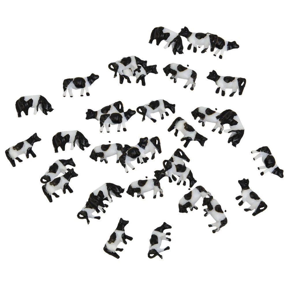 Cow Model*30 Model Train Outdoor Landscape Plastic Railway Sand Table Model