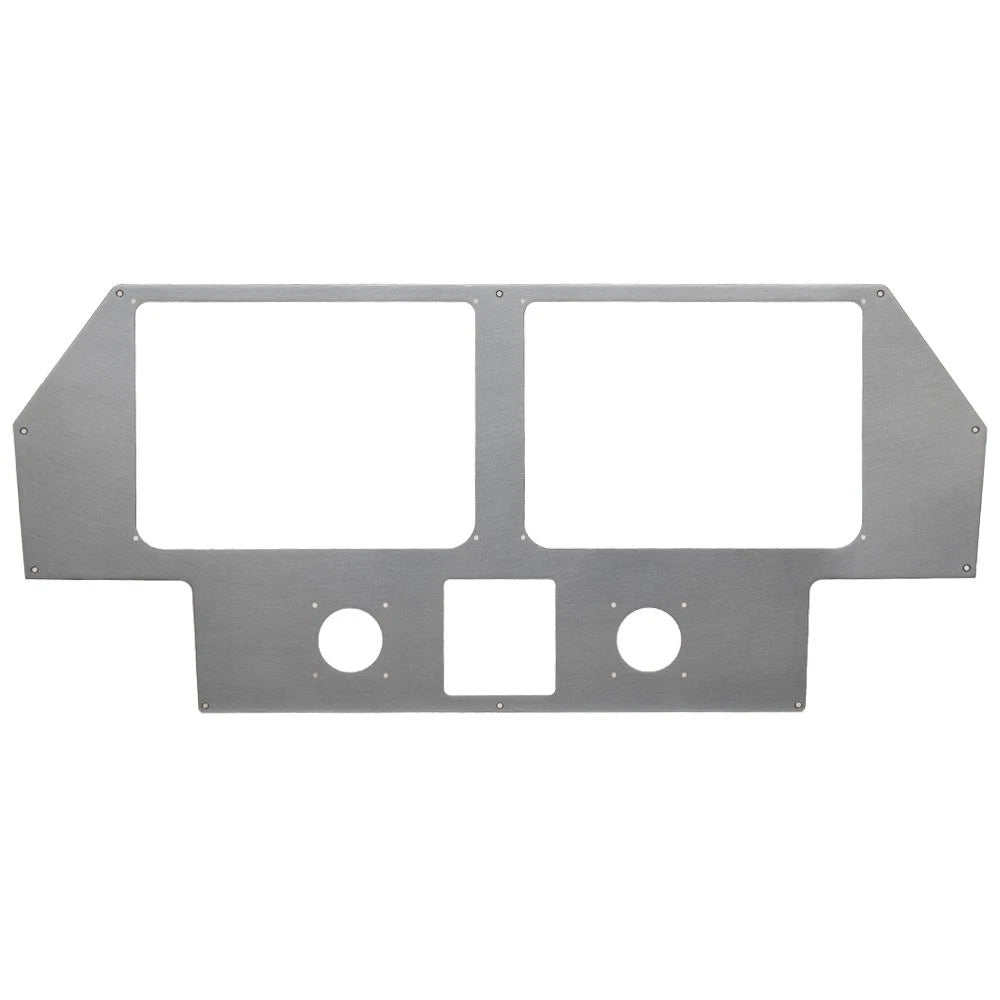 Regal Boat Blank Dash Panel 999034 - Brushed Dual E120 Display