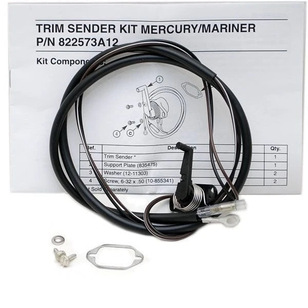 Mercury Quicksilver Boat Trim Sender Kit 822573A12 - Outboard