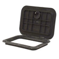 Bomar Boat Inspection Hatch G7711-11TMT - 7 X 11 Inch Black Plastic