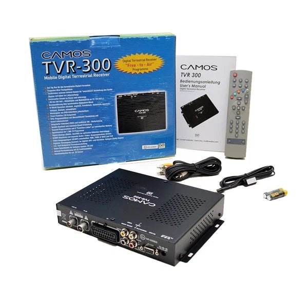 Camos Boat Terrestrial Receiver TVR-300 - PAL with Remote & Sensor