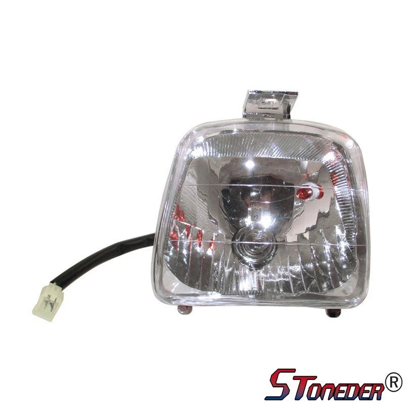 STONEDER 12V 35W Front Headlight for 50cc 70cc 90cc 110cc ATV Quad 4 Wheeler