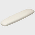 Taco Boat Seat Armrest Pad 99024-23 - 16 Inch Stone White Vinyl