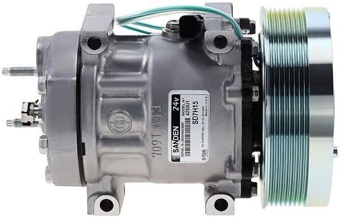 SD7H15 A/C Compressor 324-9711 for Caterpillar C13 C15 C18 Engine 966K 966M 972K