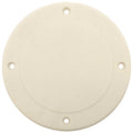 Tracker Boat Inspector Plate 111912 - 5 1/2 Inch Off-White Plastic