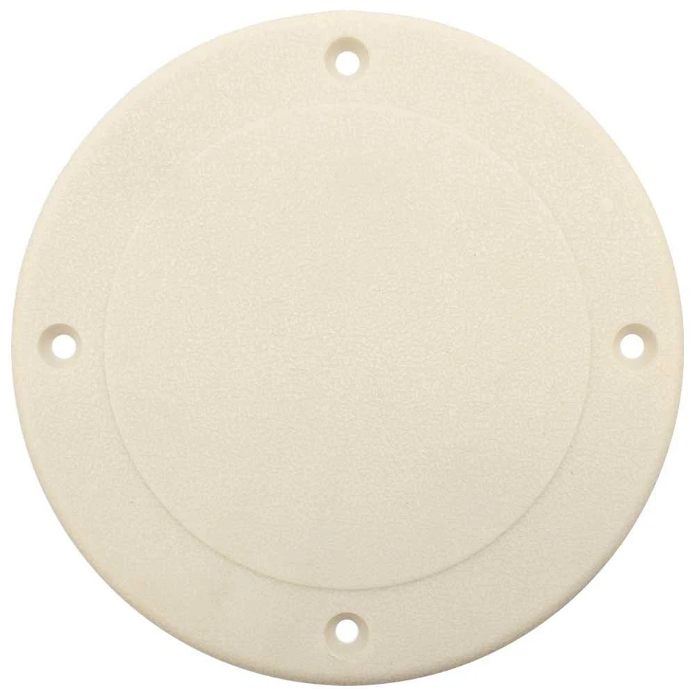 Tracker Boat Inspector Plate 111912 - 5 1/2 Inch Off-White Plastic