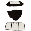 Glastron Boat Bow Cover - 225 GT Aft Connector Curtain Black (3PC)