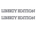 Rinker Boat Model Decal 218620 - Liberty Edition Stickers (pair)