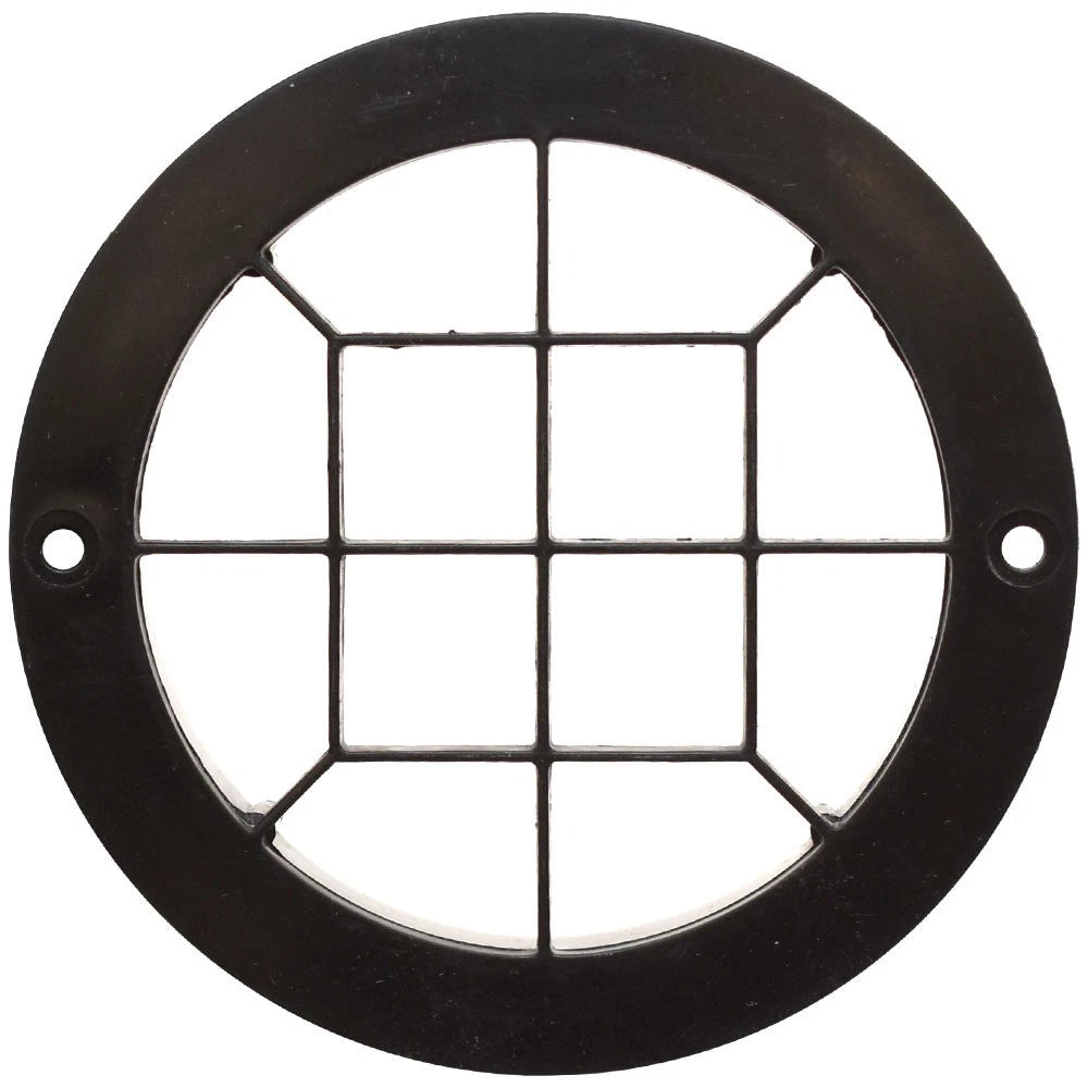 Blue Wave Boat Round Vent 2200-0026 - 3 3/4 Inch Black Plastic