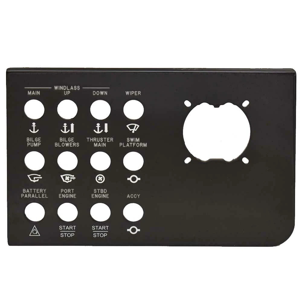 Sea Ray Boat Blank Switch Panel 2335289 - Sundancer 320 Acrylic (STBD)