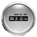 Faria Boat Systems Check Gauge GPK601B - Suzuki Kronos Silver 2 Inch