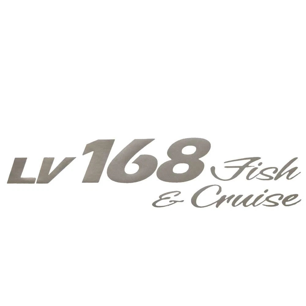 G3 SunCatcher Boat Decal 73404862 - LV 168 Fish & Cruise Silver Sticker