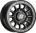 Sedona Sano Beadlock Wheel 15x6 4/137 5+1 Offset for ATV/UTV - Black