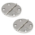 Tracker Boat Oval Hinges 145422 - 3 1/4 X 2 7/8 Inch Stainless (pair)