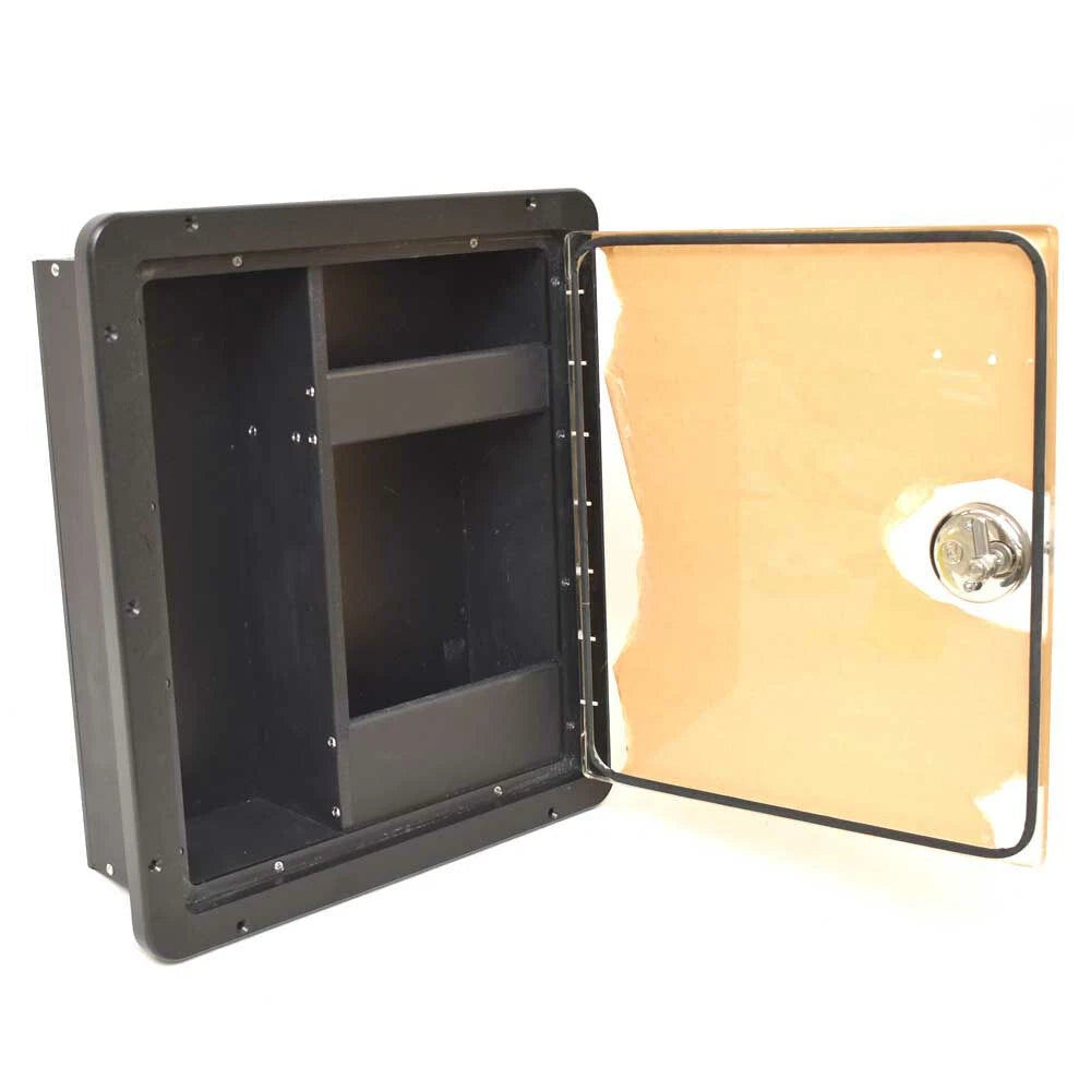 Lowe Boat Fire Extinguisher - Storage Box 2103169 - Black Starboard