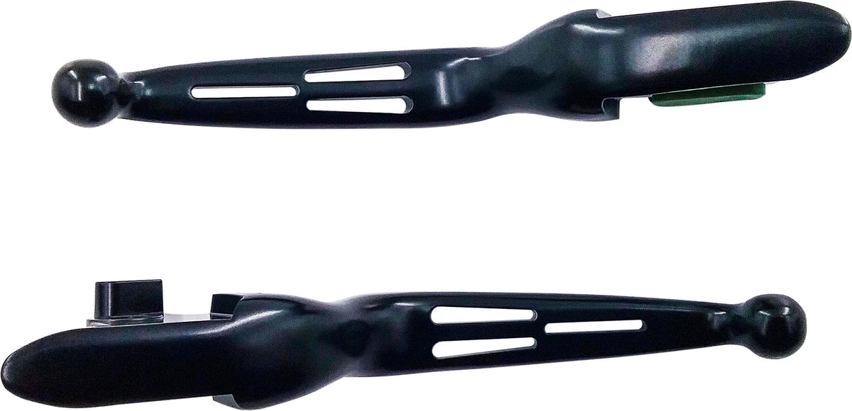 HardDrive 3 Slot Brake & Clutch Levers for Harley Softail 2015-2017 Matte Black