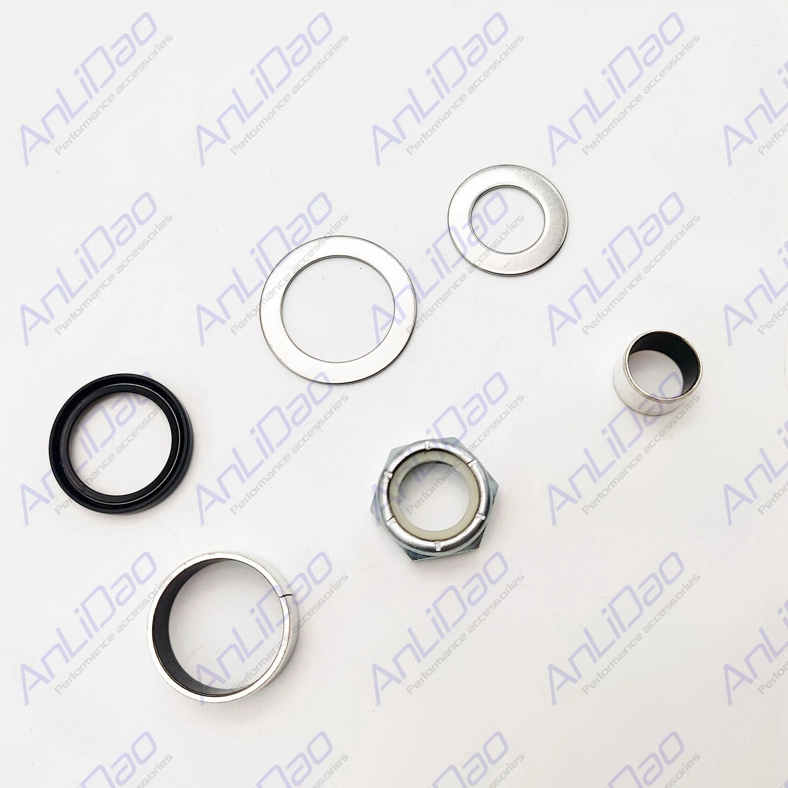 MerCruiser Gimbal Steer Arm Shaft Seal Bushing & Washer Nut Kit 26-8M2005029
