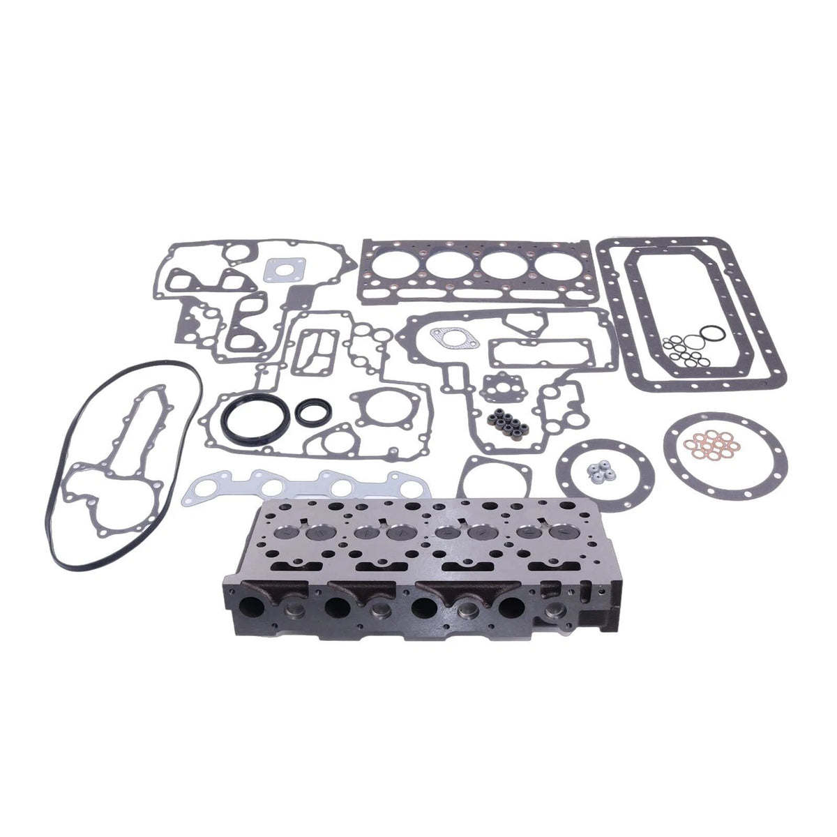 Cylinder Head Full Gasket Set for Kubota Engine Bobcat 733 743 1600 3023 Loader