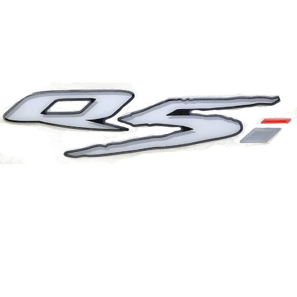 Tracker Boat Raised Decal Sticker 166003 - Tahoe Q5i Black Red Silver