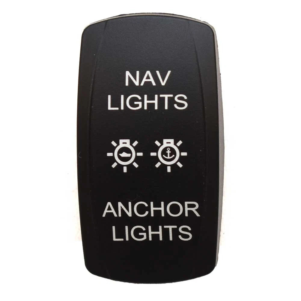 Boat Rocker Switch Cover - Nav Lights - Anchor Lights Actuator