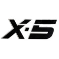 Nitro Boat Model Number Decal 151161 - X-5 Black Silver 26 1/2 Inch