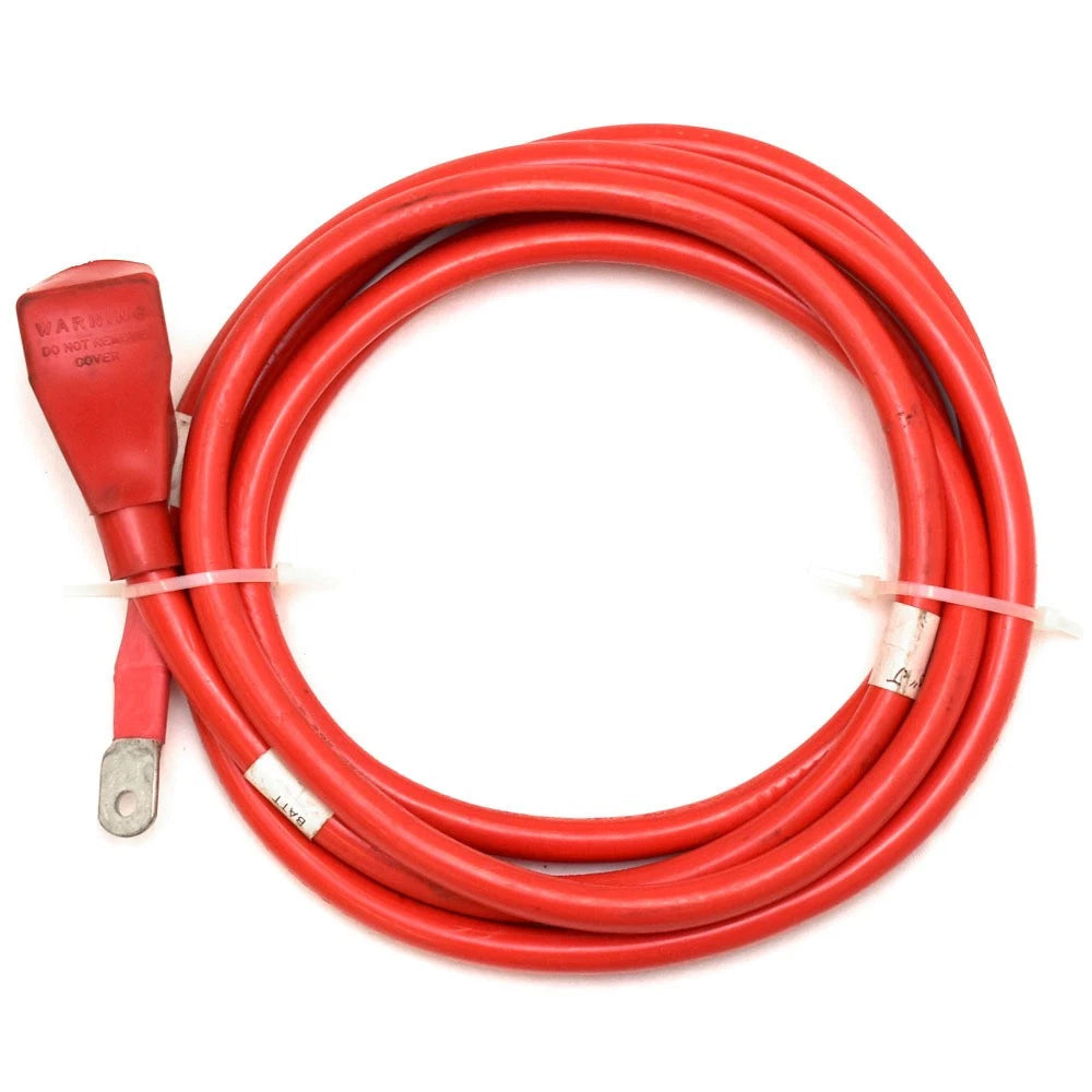 Boat Battery Cable - Red 1/0 AWG Gauge Marine Wire 10 FT