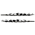 Rinker 262 Captiva Boat Decals 218532 - Checkered Stickers (set of 2)