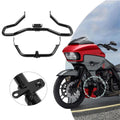 Glossy Black Steel Engine Guard Crash Bar for Harley Road Glide FLTRX 2015-2023