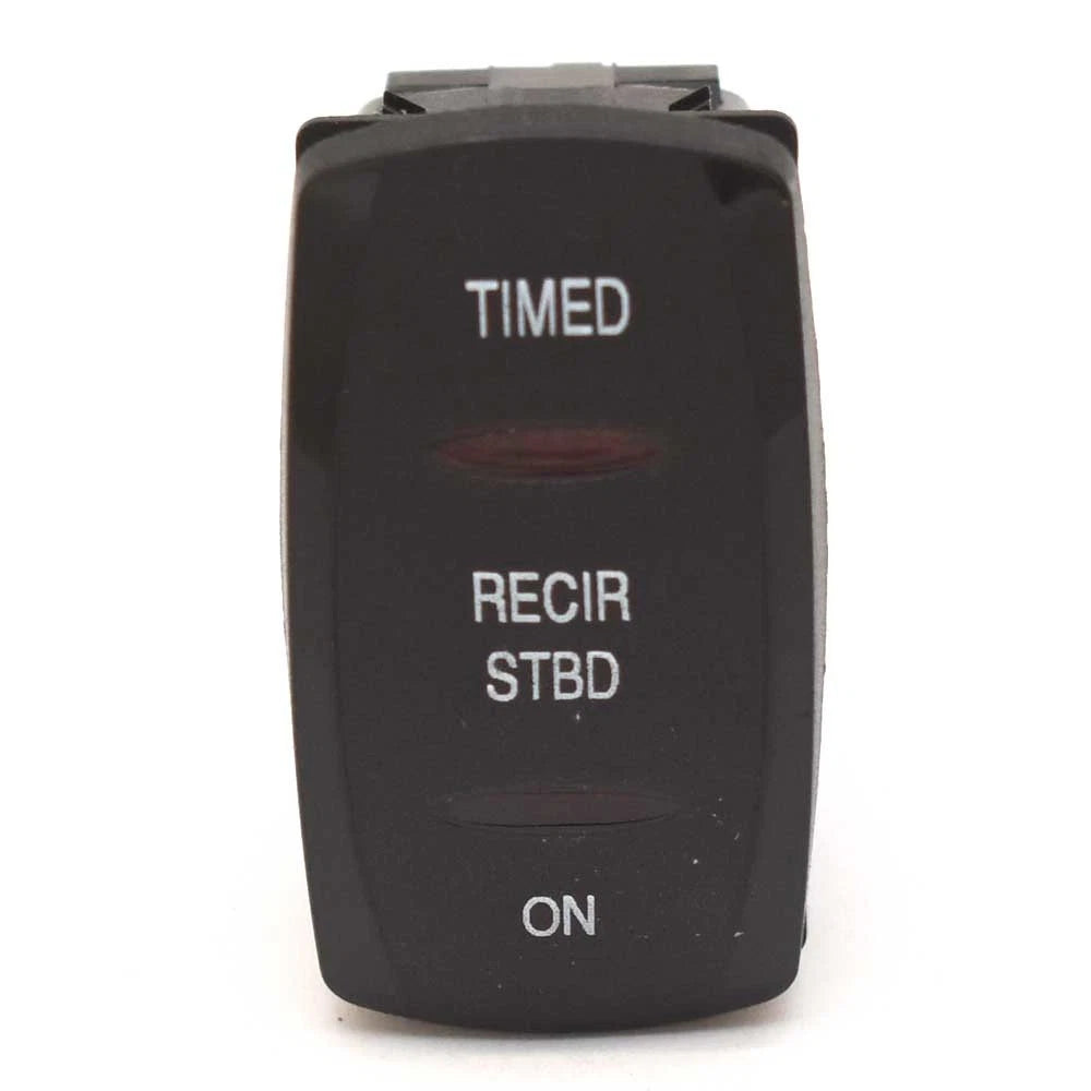 Carling Marine Boat Rocker Switch - Starboard Recirc Timed/On ON/OFF/ON