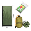 Survival Grade Aluminum Thermal Bag for Cold Weather Camping Hiking 200x90cm